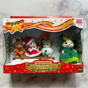 Sylvanian Families Happy Christmas Friends Figures SE-208